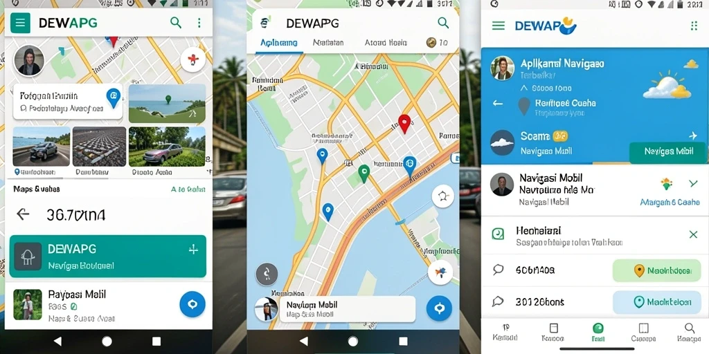 Antarmuka aplikasi DEWAPG yang intuitif dan fungsional.