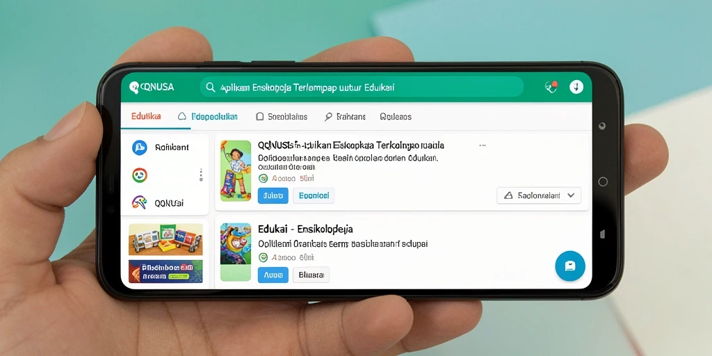 Antarmuka aplikasi QQNUSA yang informatif dan menarik.